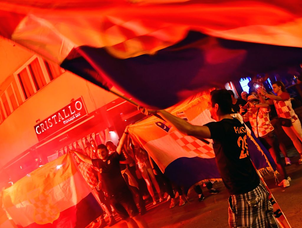 Croazia in finale al Mondiale: tutte le immagini della festa Croazia in finale al Mondiale: tutte le immagini della festa