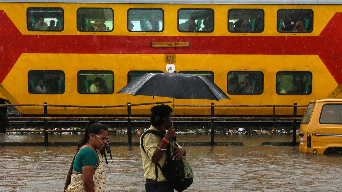 India: le piogge monsoniche allagano il Paese