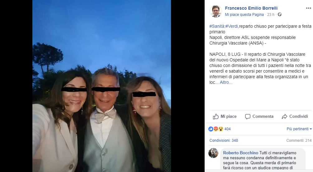 Dalle feste alle tangenti: quando il medico tradisce la professione Dalle feste alle tangenti: quando il medico tradisce la professione