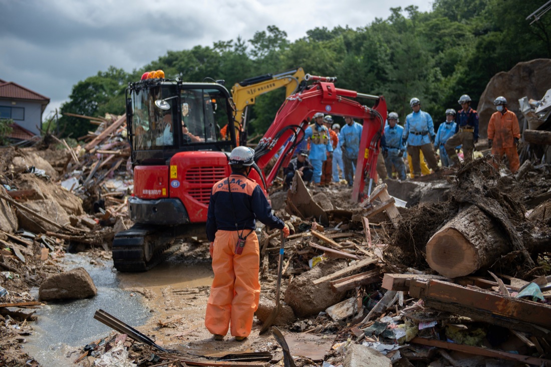 Giappone: le foto dell’alluvione