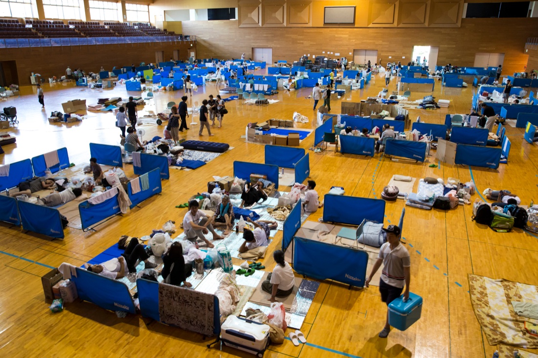 Giappone: le foto dell’alluvione