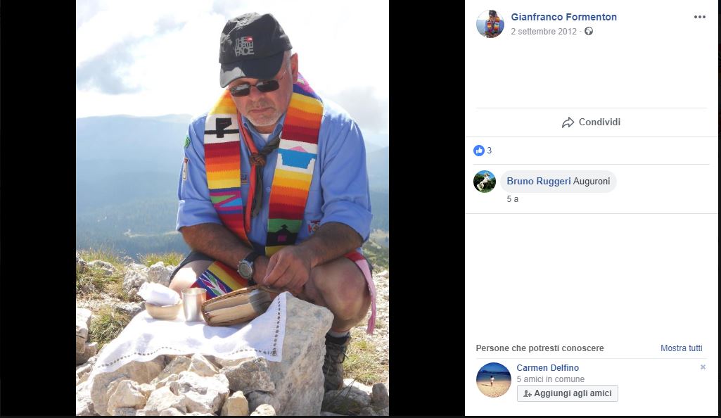 Chi è Don Gianfranco Formenton, il prete che sfida Salvini Chi è Don Gianfranco Formenton, il prete che sfida Salvini