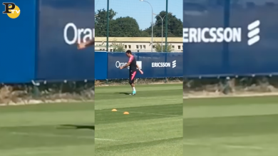 Buffon: primo allenamento al Psg | video