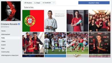 Ronaldo: ecco il reality show su Facebook