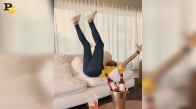 L’esultanza folle di Dani Alves al gol del Brasile | video