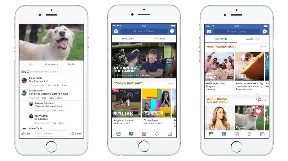 Galleria foto 'Facebook Watch arriva in Italia: cosa vedremo sulla Tv di Zuckerberg' - foto 2