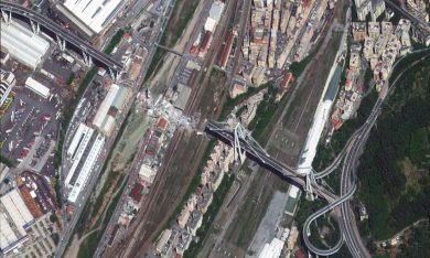 Disastro di Ponte Morandi: 3 mila i lavoratori a rischio