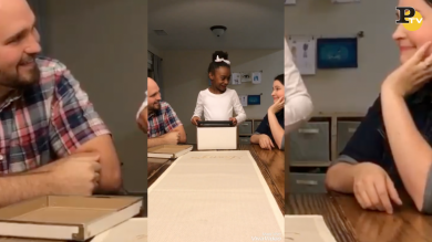 Bambina viene adottata: la sua reazione è virale | video