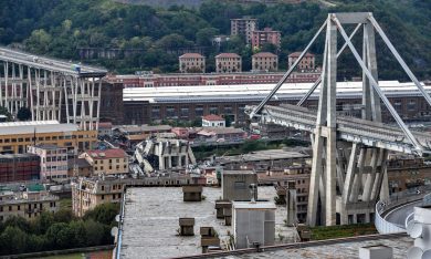 Disastro di Genova: il ponte del Titanic Italia