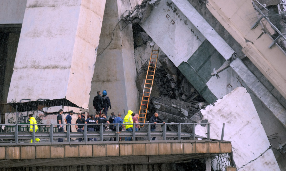 Ponte Morandi, le proposte degli ingegneri al premier Conte
