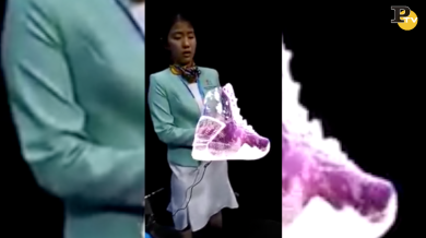 Il proiettore di ologrammi 3d, portatile | video