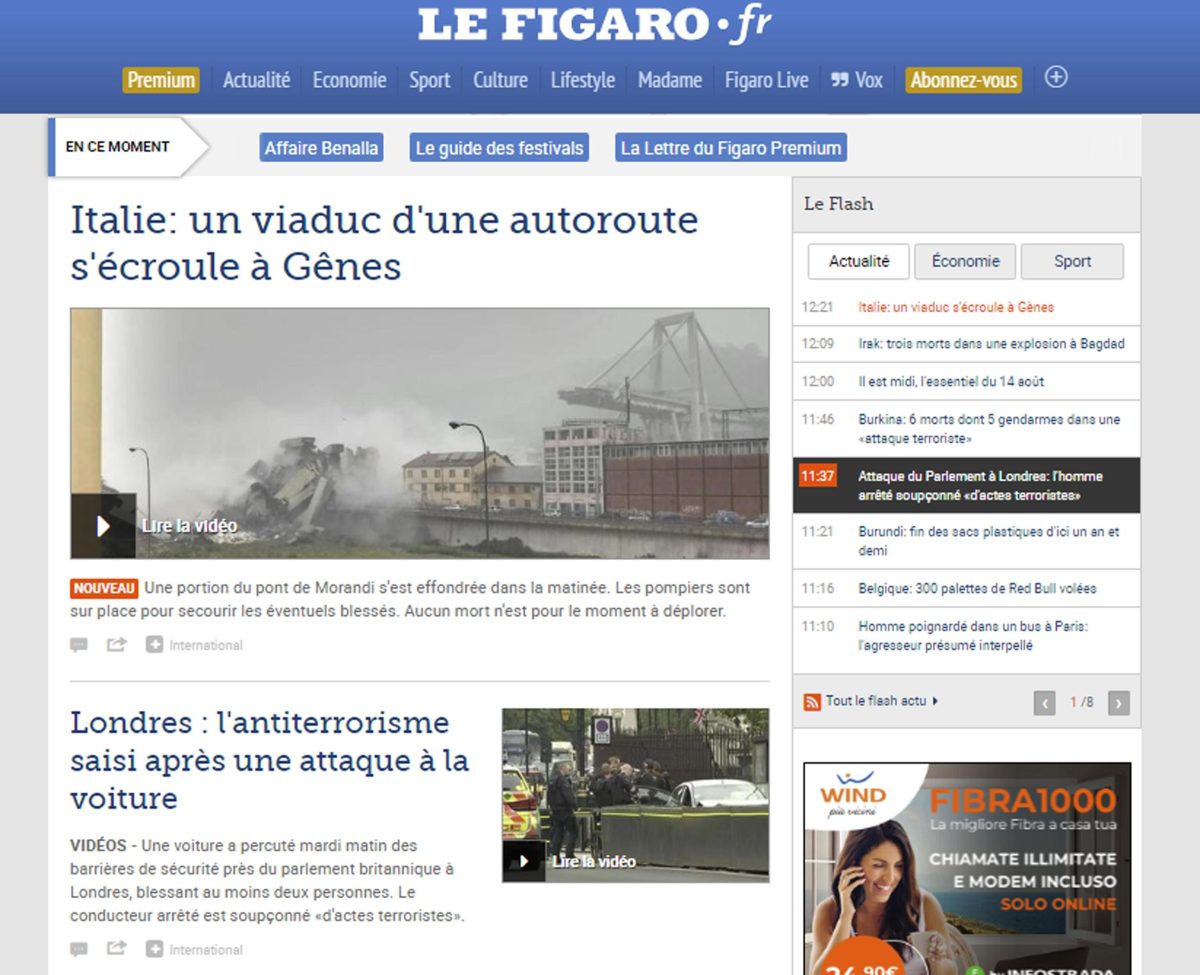 Galleria foto 'Gli occhi del mondo sul disastro di Genova – Foto' - foto 10