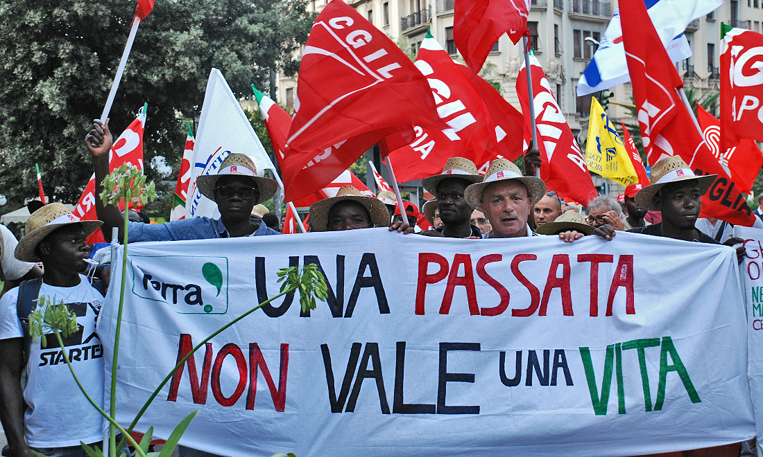 Contro il caporalato: la questione dei diritti umani violati in Italia