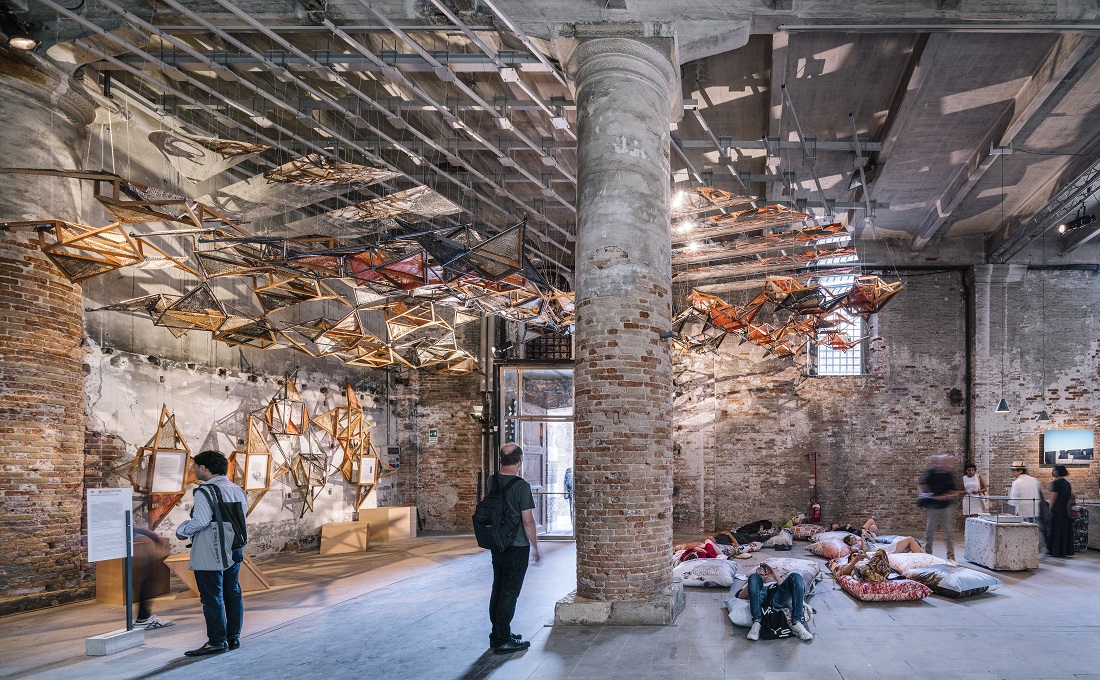 Miralles Tagliabue EMBT at Venice Biennale