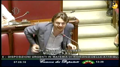 Dall’Osso (M5S) alla Camera: “Per i disabili abbiamo fatto un ministero e vi lamentate… andatevene affanculo” | video