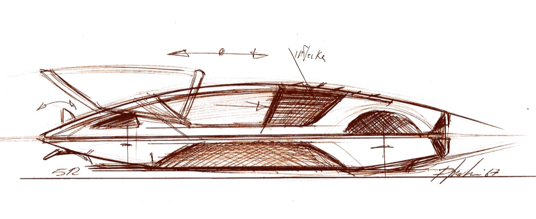Capolavori del design: le auto e le moto di Paolo Martin – foto e disegni