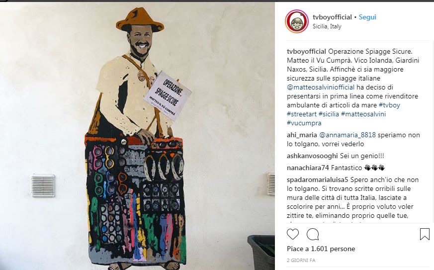 Chi è TvBoy, il Banksy italiano Chi è TvBoy, il Banksy italiano