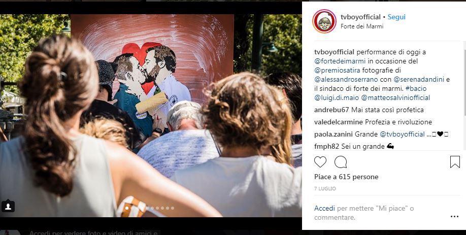 Chi è TvBoy, il Banksy italiano Chi è TvBoy, il Banksy italiano