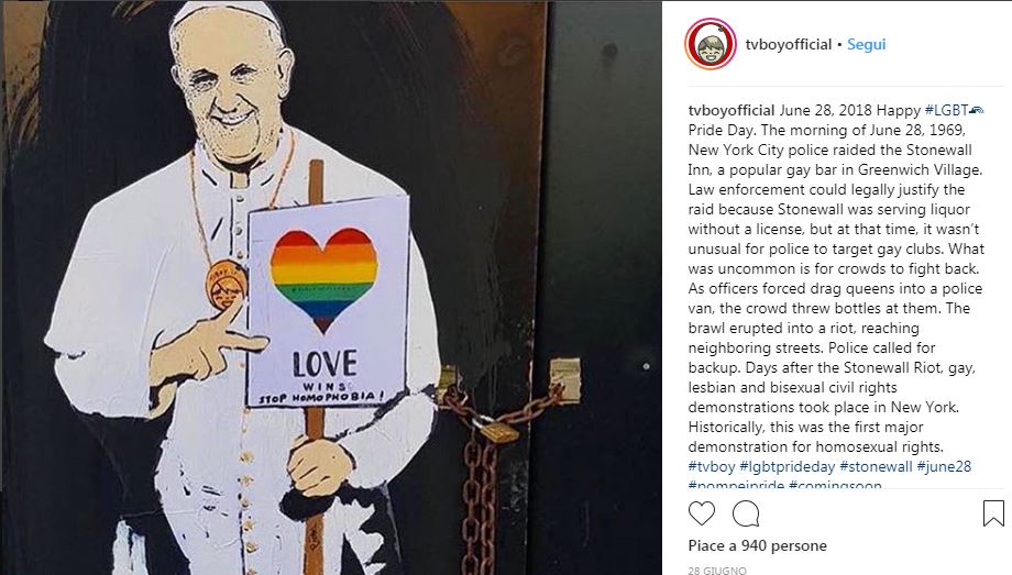 Chi è TvBoy, il Banksy italiano Chi è TvBoy, il Banksy italiano