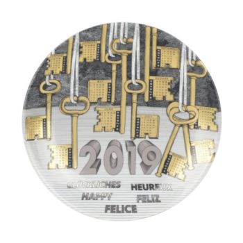 Pioggia di chiavi – Piatto calendario Fornasetti