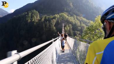 Il Ponte del Cielo in Val Tartano, Valtellina | video