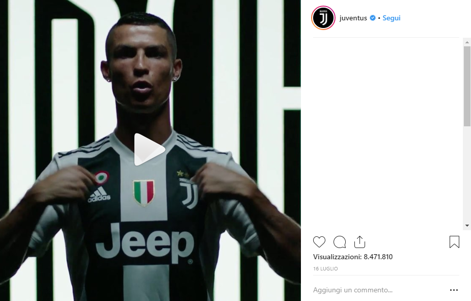 Borsa, social network e stadi pieni: l’impatto di Ronaldo sul mondo Juve