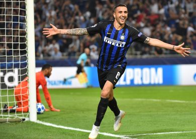 L’esultanza al gol di Vecino nella telecronaca di Trevisani ed Adani per Sky | video