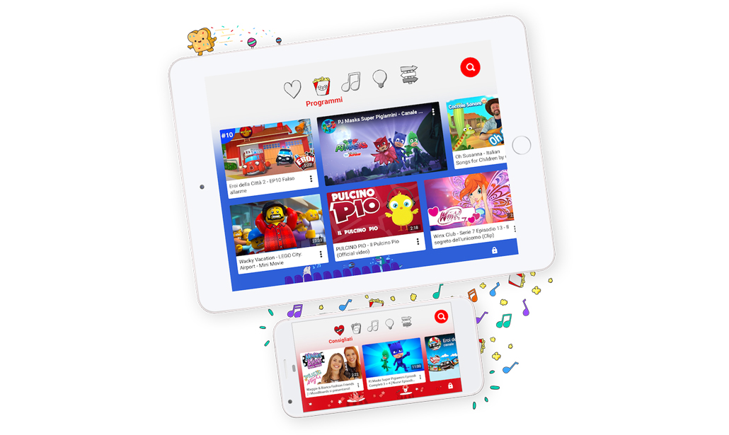 YouTube Kids: la videoteca online che piace ai bambini (e ai genitori) YouTube Kids: la videoteca online che piace ai bambini (e ai genitori)
