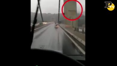 Ponte Morandi. Nuovo video mostra una crepa nel pilone  | video