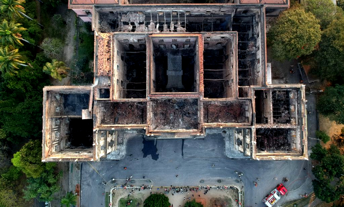 Incendio al Museu Nacional di Rio de Janeiro: cosa abbiamo perso per sempre
