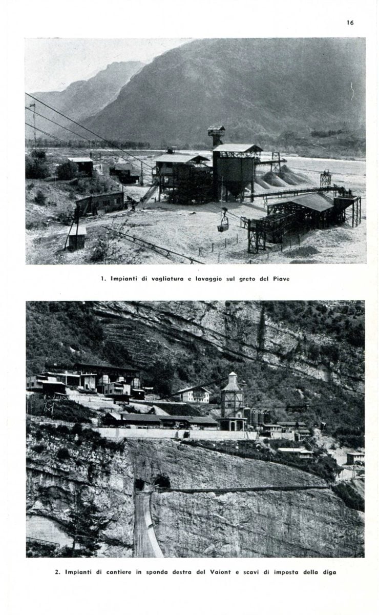 55 anni fa la tragedia del Vajont: storia e foto della costruzione della diga