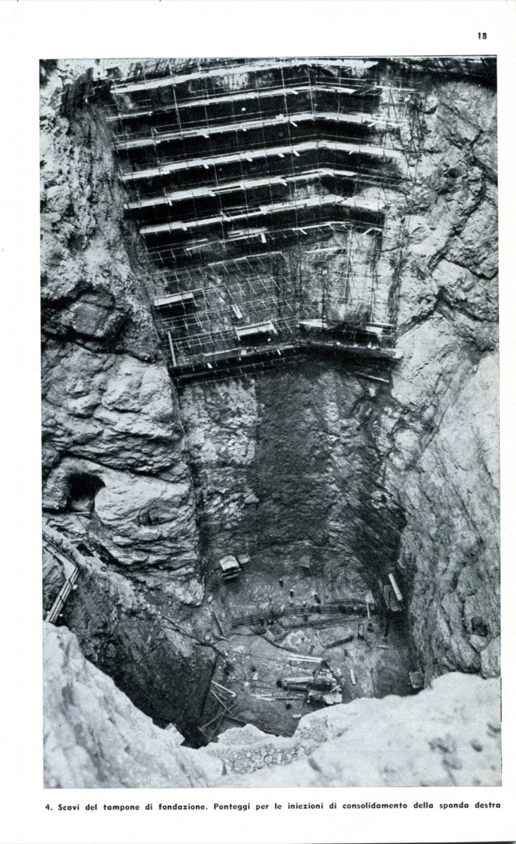 55 anni fa la tragedia del Vajont: storia e foto della costruzione della diga