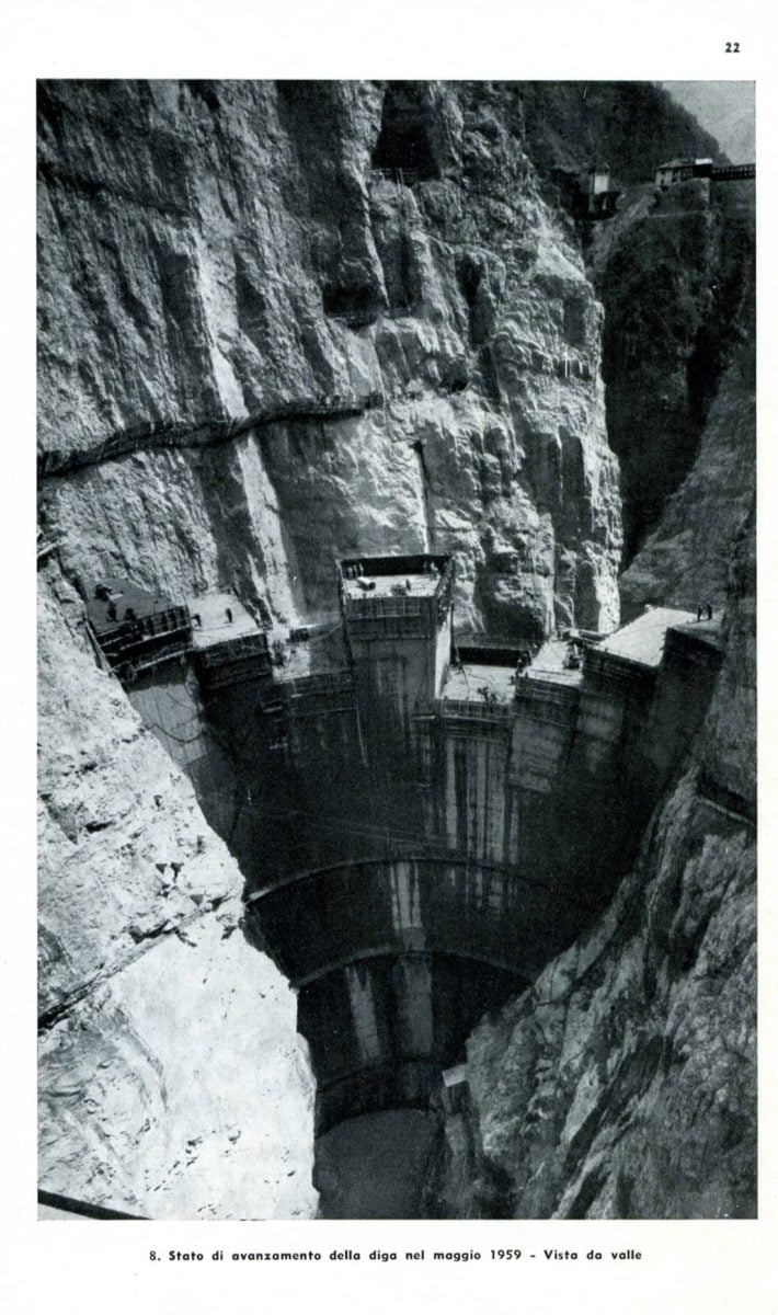 55 anni fa la tragedia del Vajont: storia e foto della costruzione della diga