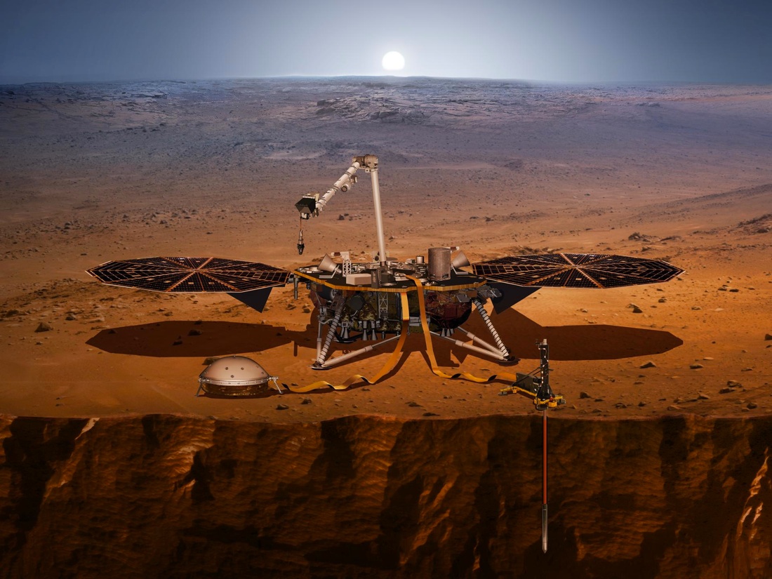 La sonda Insight è arrivata su Marte – FOTO –