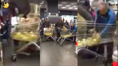 Palermo: rissa al supermercato per l’olio in offerta | video