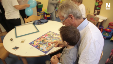 La nuova sala giochi dei bambini del Policlinico di Roma