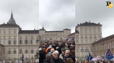 Torino: 30 mila alla manifestazione Si-Tav | video