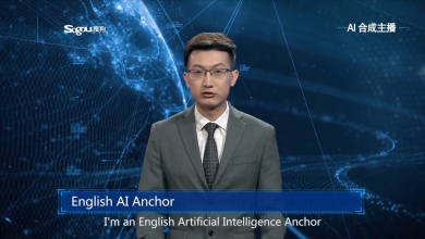 Il conduttore Tg fatto con l’Intelligenza Artificiale | video