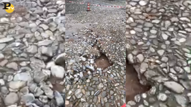 La Piazzetta di Portofino sprofonda tra i buchi | video