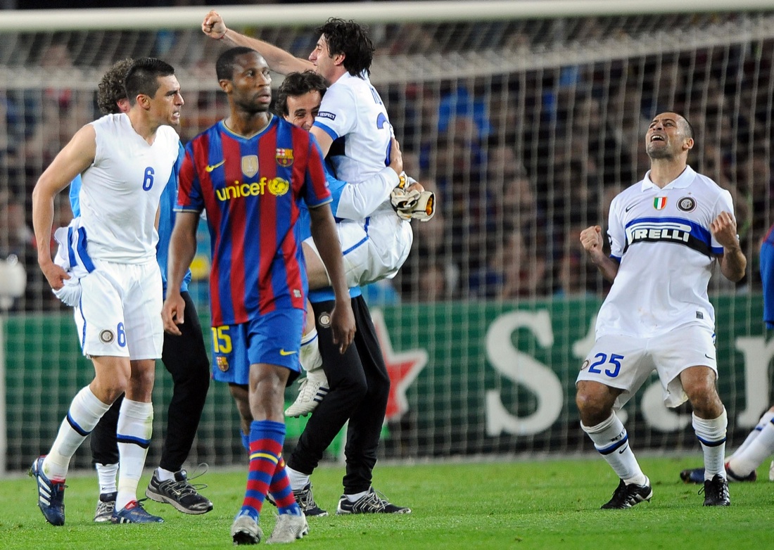 Inter-Barcellona: presente e passato – FOTO –