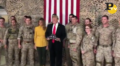 Trump in Iraq: rivela l’identità di alcuni soldati delle forze speciali | video