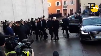 Funerali Antonio Megalizzi: presenti Giuseppe Conte e Mattarella | video