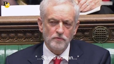 Corbyn dice stupida donna alla May (“stupid woman”) | video