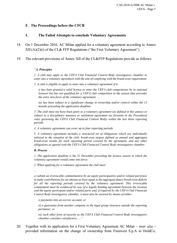 Milan, ecco la sentenza Fair Play Finanziario Uefa