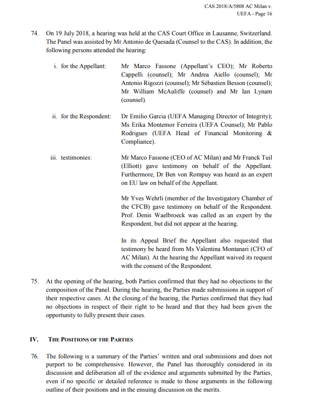 Milan, ecco la sentenza Fair Play Finanziario Uefa