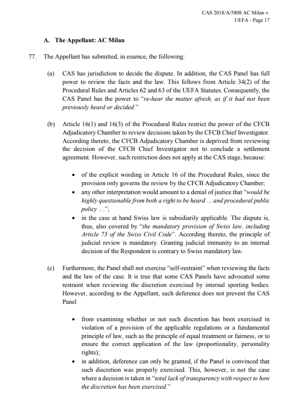 Milan, ecco la sentenza Fair Play Finanziario Uefa