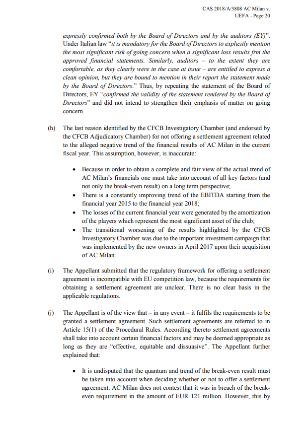 Milan, ecco la sentenza Fair Play Finanziario Uefa