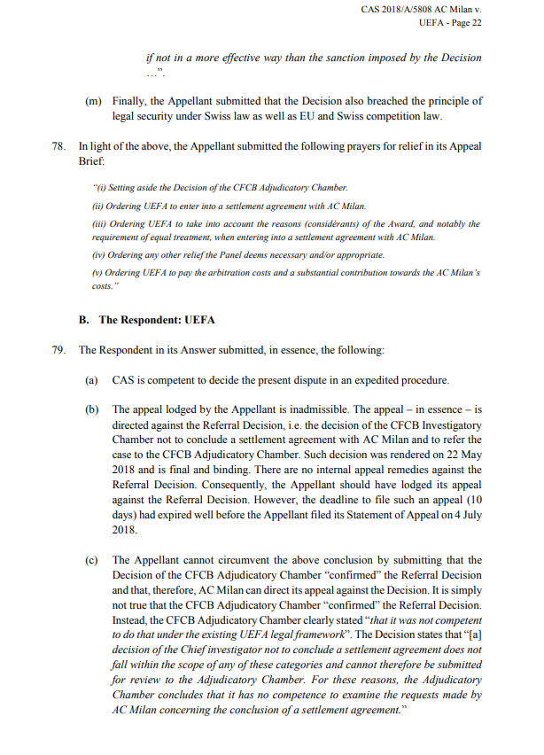Milan, ecco la sentenza Fair Play Finanziario Uefa