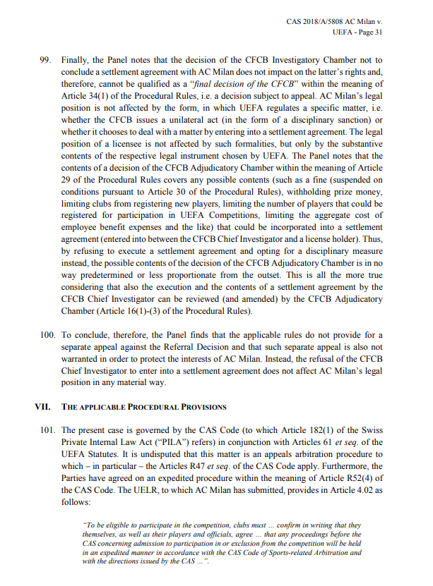 Milan, ecco la sentenza Fair Play Finanziario Uefa