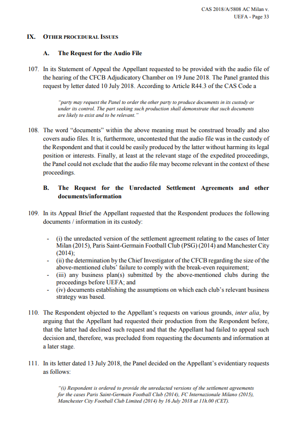 Milan, ecco la sentenza Fair Play Finanziario Uefa